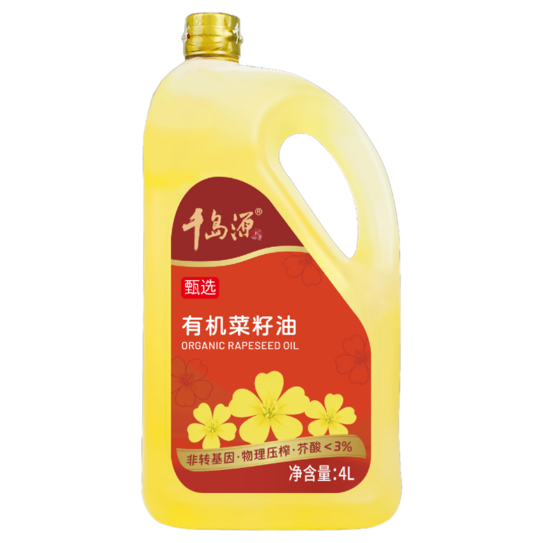 有機(jī)菜籽油 4L