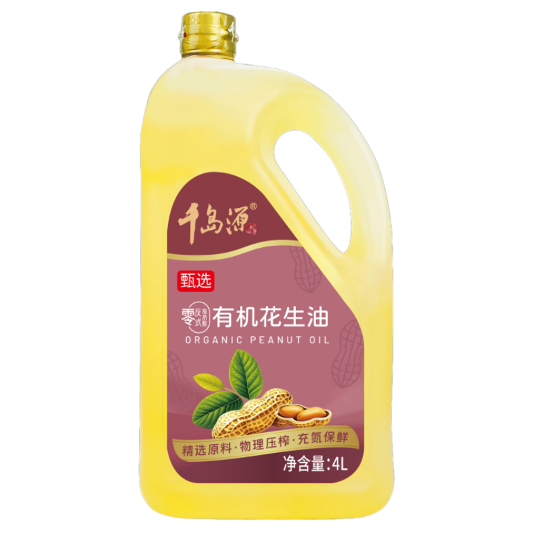 有機(jī)花生油 4L